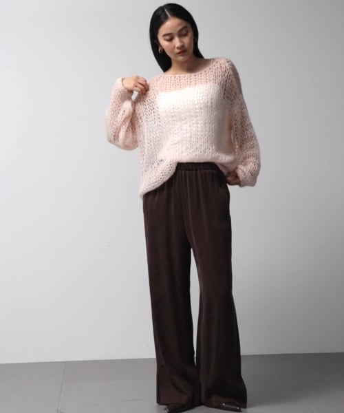 ローゲージニットプルオーバー | [公式]バビロン（BABYLONE）通販 