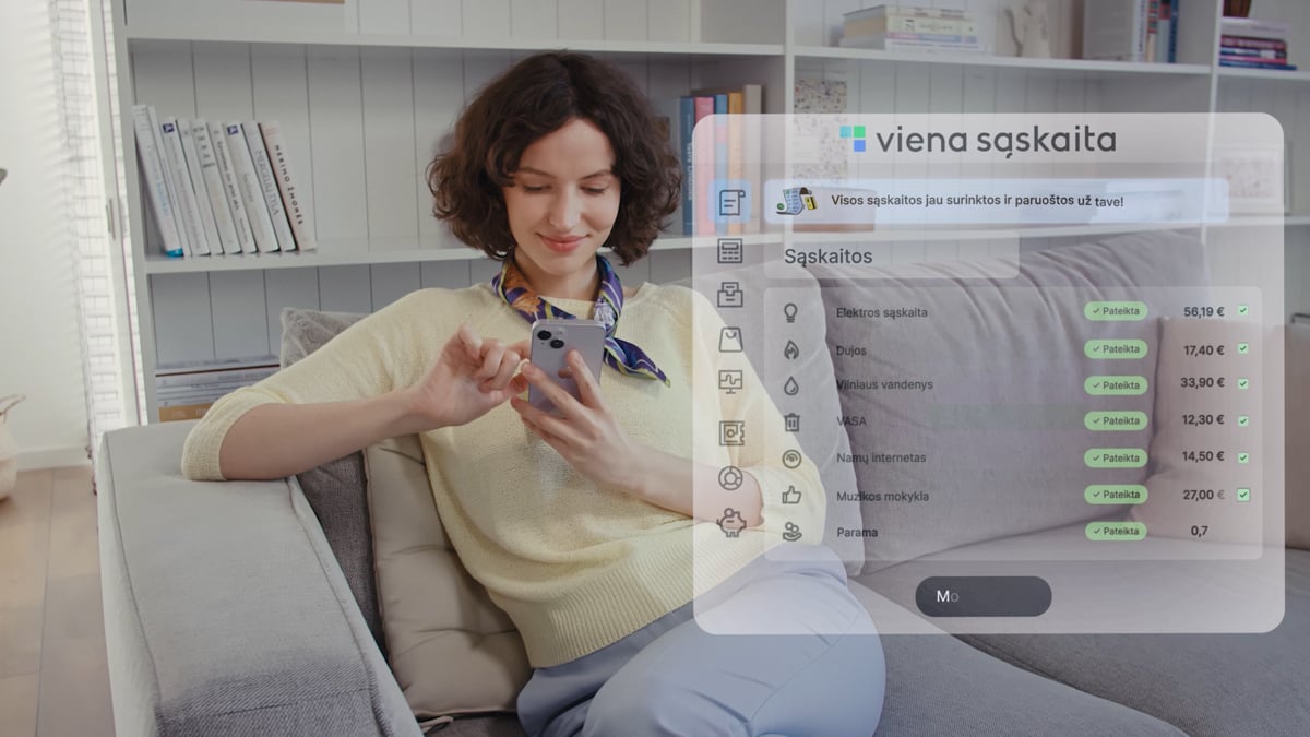 Viena sąskaita - Visiems Tavo Namų Finansams | Pick a Story