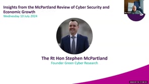 SASIG Webinar - Insights from the McPartland Review of Cyber Security and Economic Growth 2024-07-10 10:00:10
