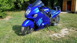 ハヤブサ Amotopart Fairings Kawasaki ZX6R ZX636 Black & Red Flame