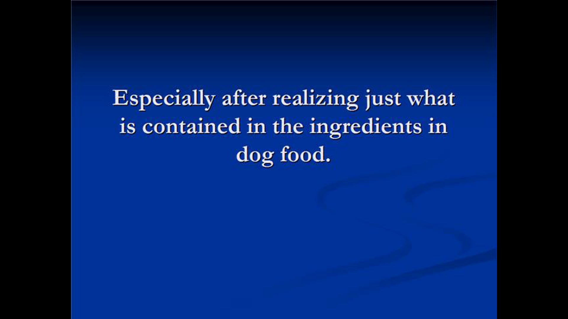 Knowing the Ingredients in Dog Food