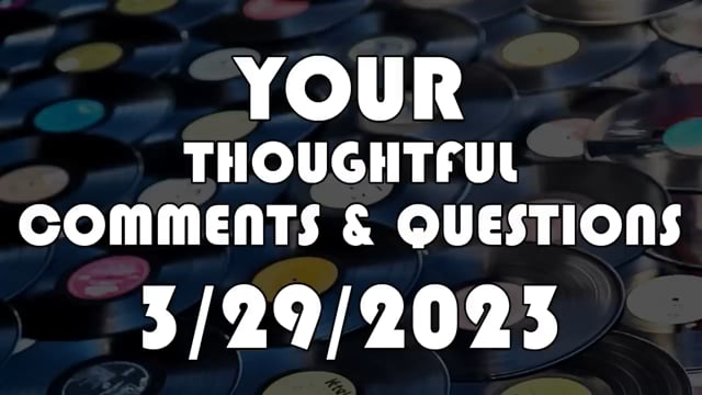 Making Records with Eric Valentine Questions & Comments 3/29/23