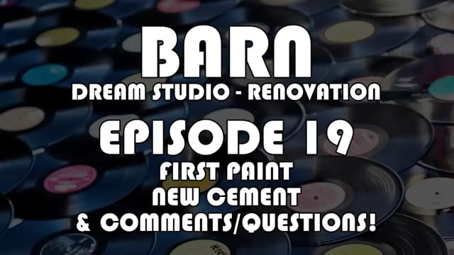 Making Records with Eric Valentine - Episode 19 - First Paint, New Cement & Comments and Questions!