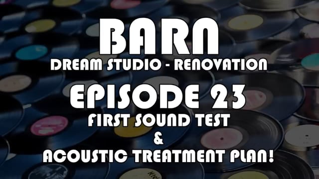 Making Records with Eric Valentine - Episode 23 - First Sound Test & Acoustic Design