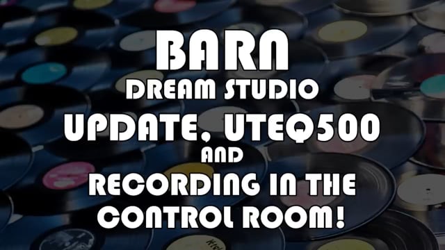 Making Records with Eric Valentine - Update, UTEQ500, Recording in The Control, Blind A_B Listening