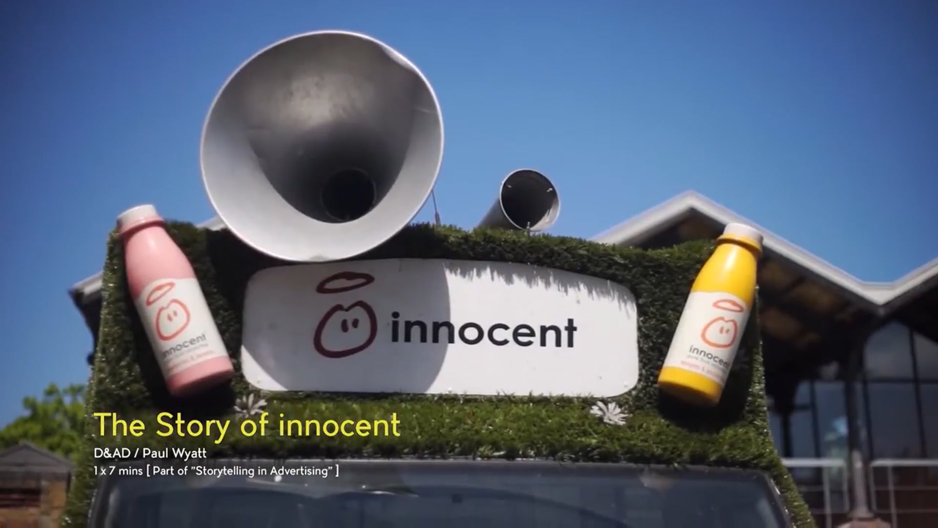 D&AD:  Working with Paul Wyatt