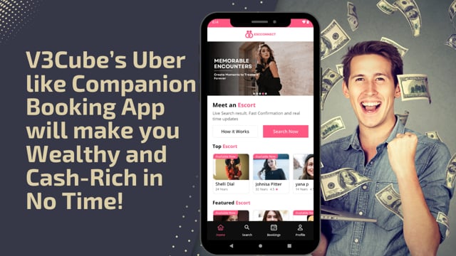 Escort App Live Demo Video