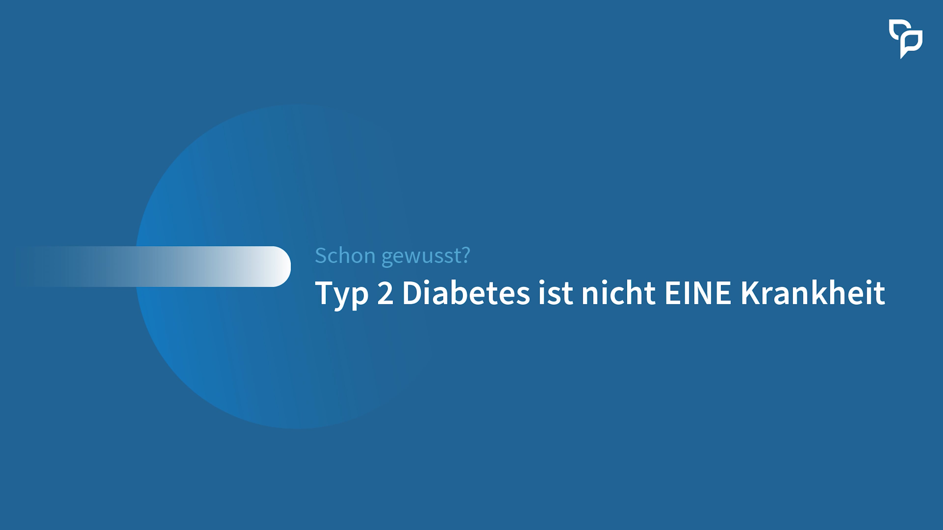 Thumbnail von Typ-2-Diabetes ist nicht EINE Krankheit