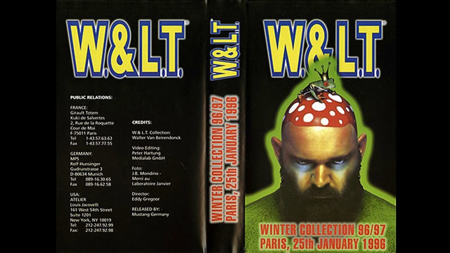 【洋書】Walter Van Beirendonck W&LT Walter Van Beirendonck launched W&LT in 1993, and ahead of