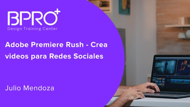 Adobe Premiere Rush - Crea videos para Redes Sociales
