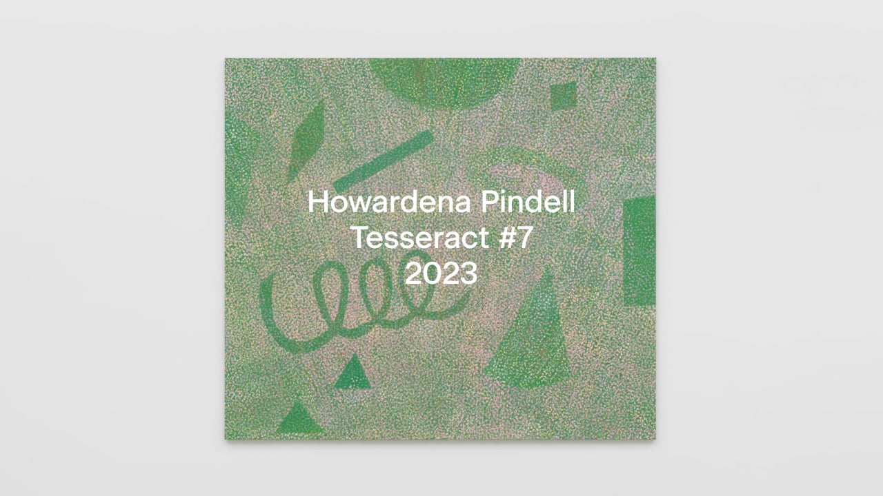 Howardina Pindell, 'Tesseract #7' (2023)