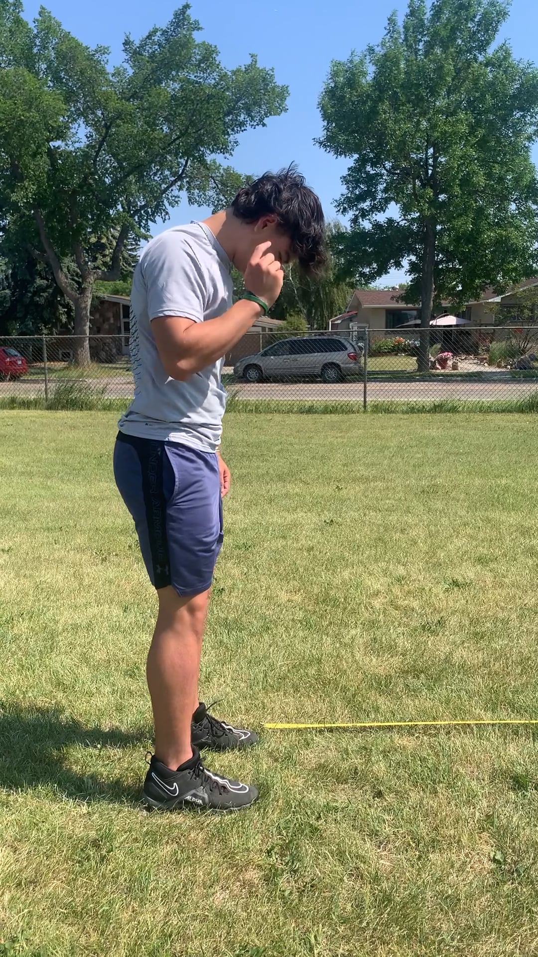 Watch ronan lee's Broad Jump: 111.11 inches