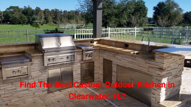 ⁣All Pro Stainless Products - Top-Rated Custom Outdoor Kitchen in Clearwater