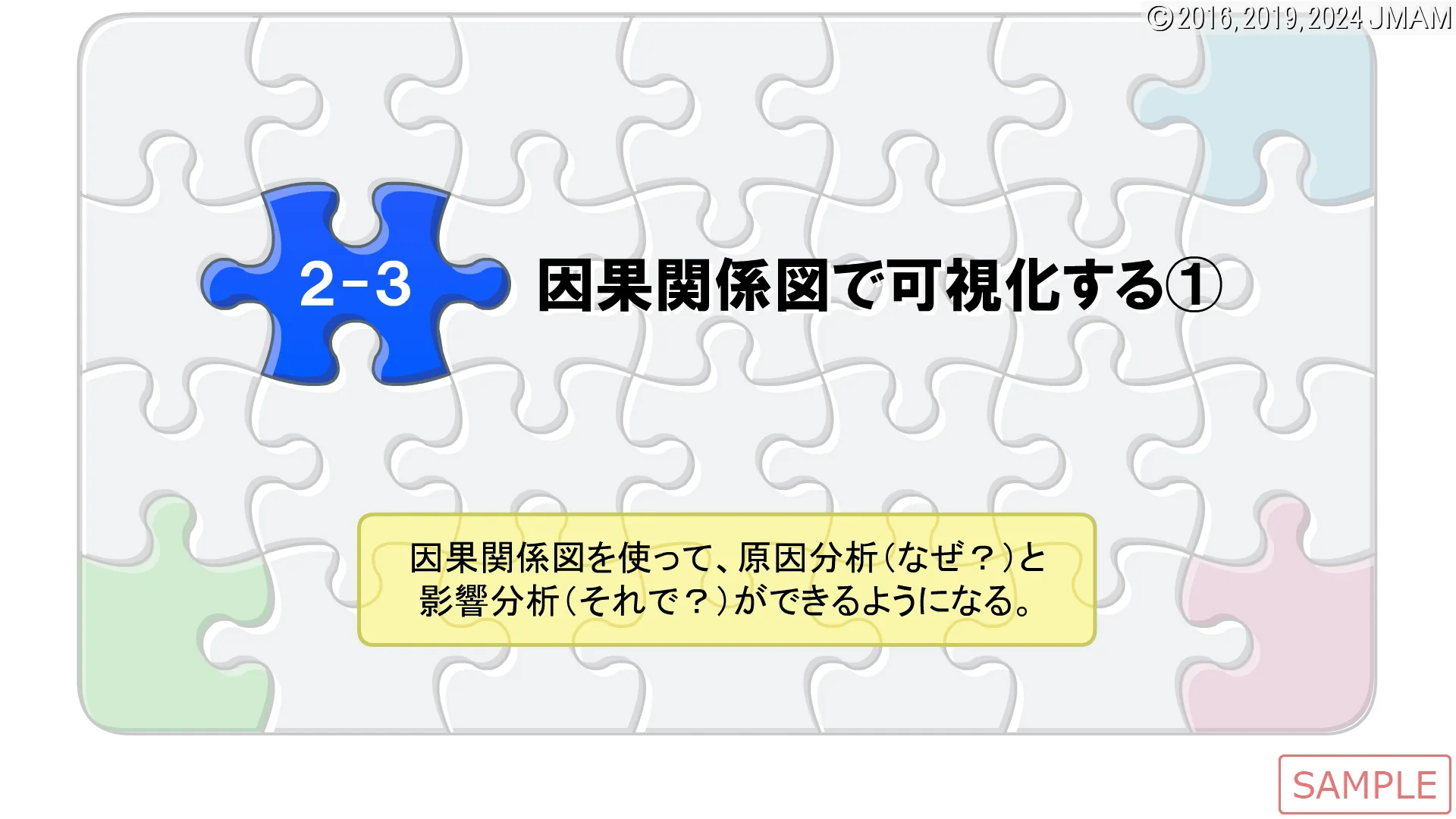ロジカル・シンキング基本コース ｜ JMAM 日本能率協会マネジメント
