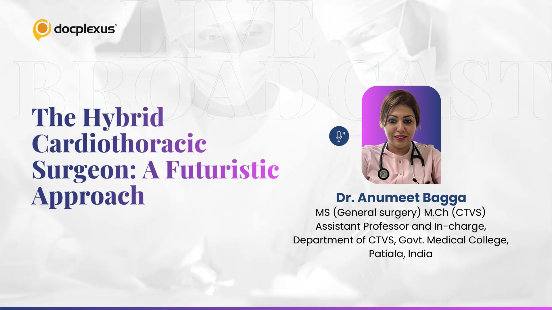 The Hybrid Cardiothoracic Surgeon: A Futuristic Approach