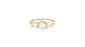 2.00 ct. t.w. CZ Ring in 14kt Yellow Gold