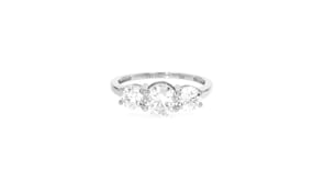 2.00 ct. t.w. CZ Ring in 14kt White Gold