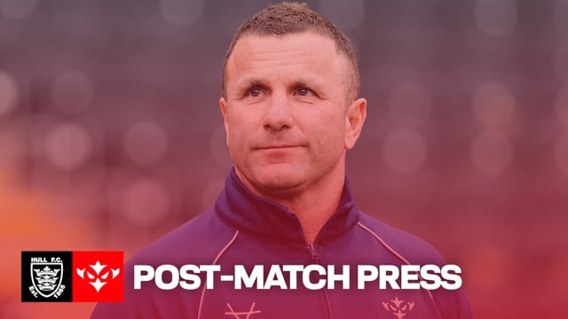 POST-MATCH PRESS: Hear from Willie Peters as he reacts to Hull Derby win!