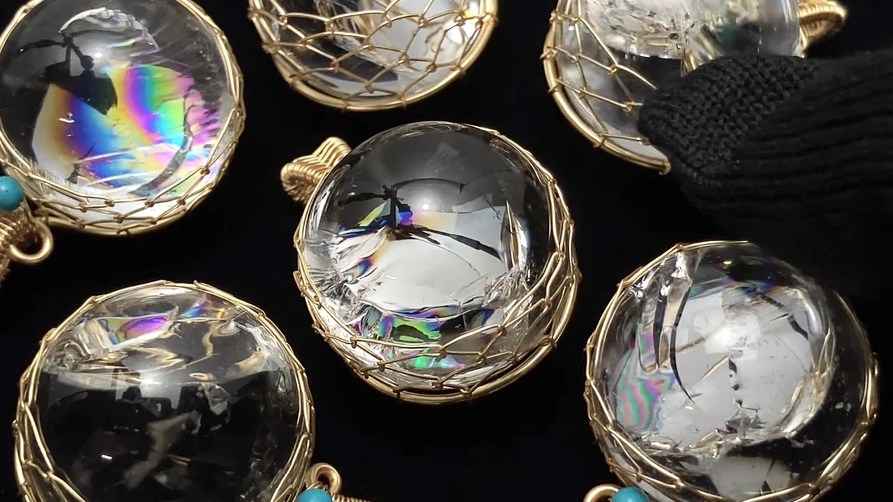 クンツァイト　ピンクサファイア　ペンダントトップ　ワイヤージュエリー ピンクスピネル ネックレス トップ 1.795ct 8月 誕生石 スピネル
