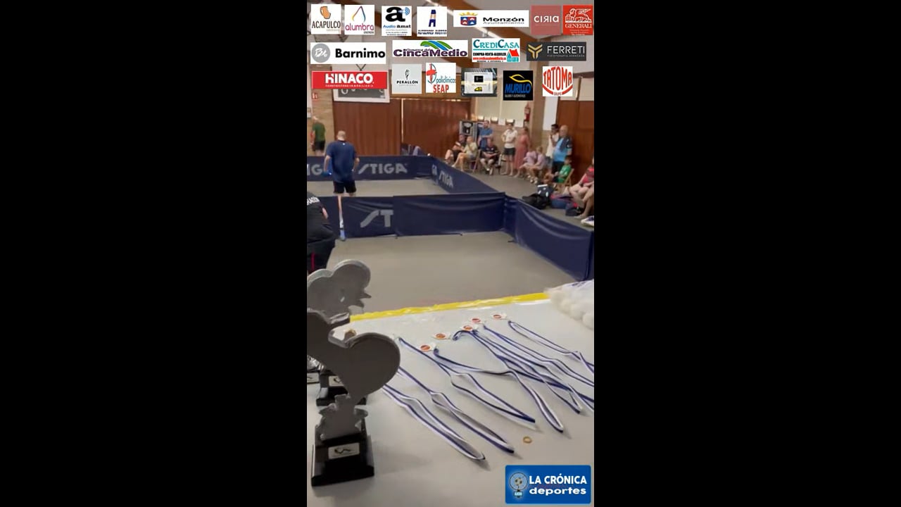 TORNEO  DE TENIS  DE MESA  EN PUEYO DE  SANTA CRUZ