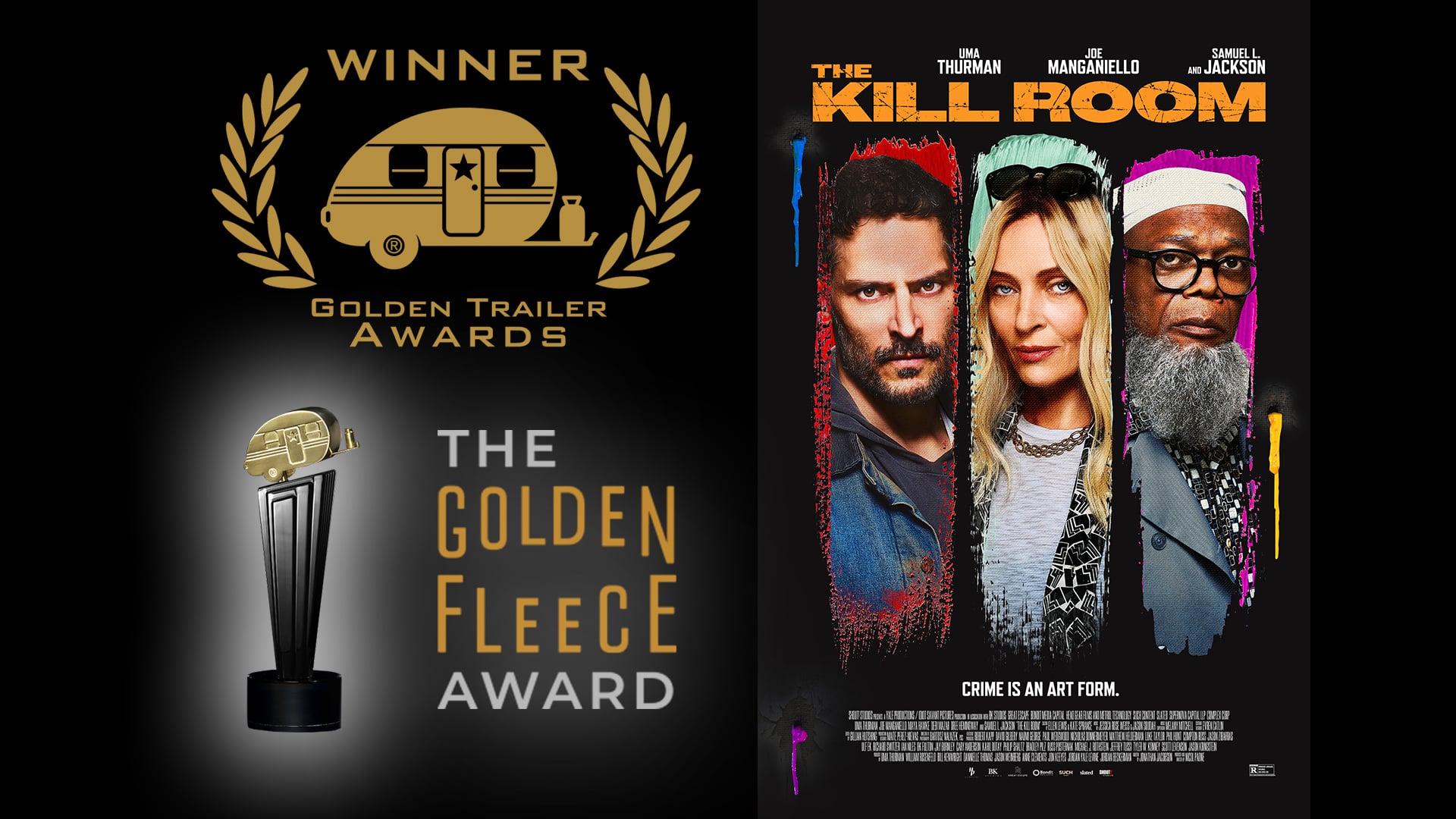 The Kill Room (2023) Trailer by Tonnelier Creative - Golden Trailer Award