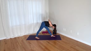 Parsvottanasana (Pyramid Pose) Flow