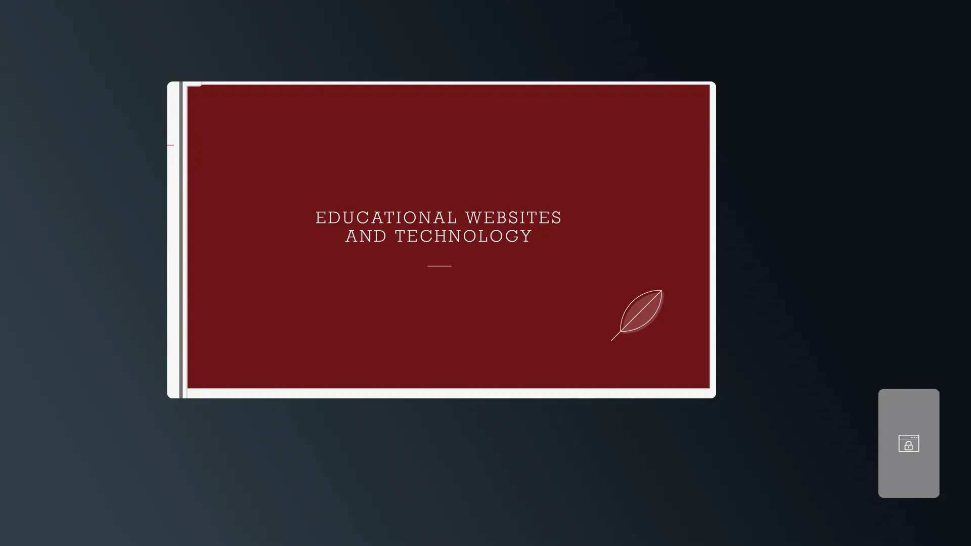 Education Websites and Technology on Vimeo