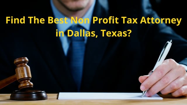 ⁣Bruce E Bernstien & Associates, PLLC : Experienced Non Profit Tax Attorney in Dallas, TX