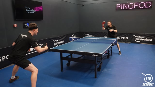 Dealing with a fast switch to backhand
