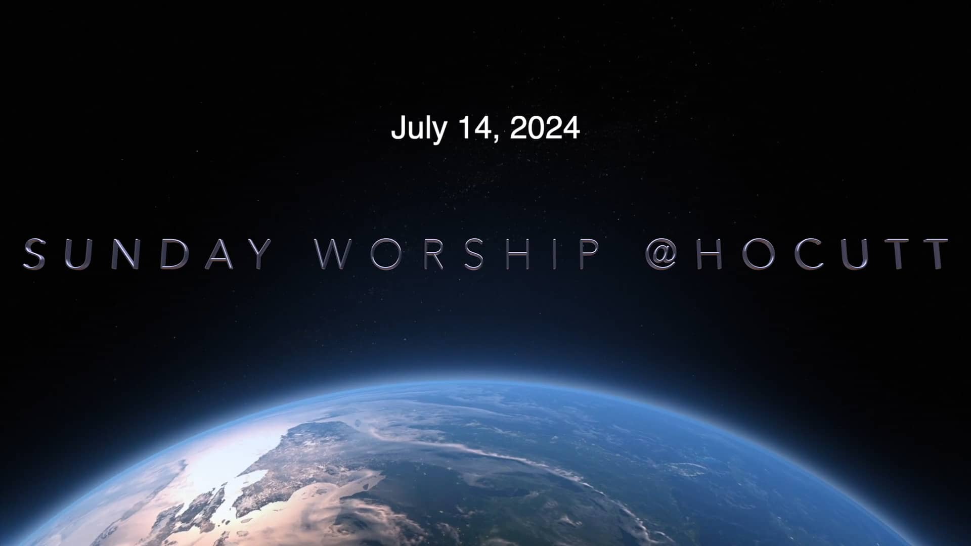 Sunday Worship - July 14, 2024 on Vimeo