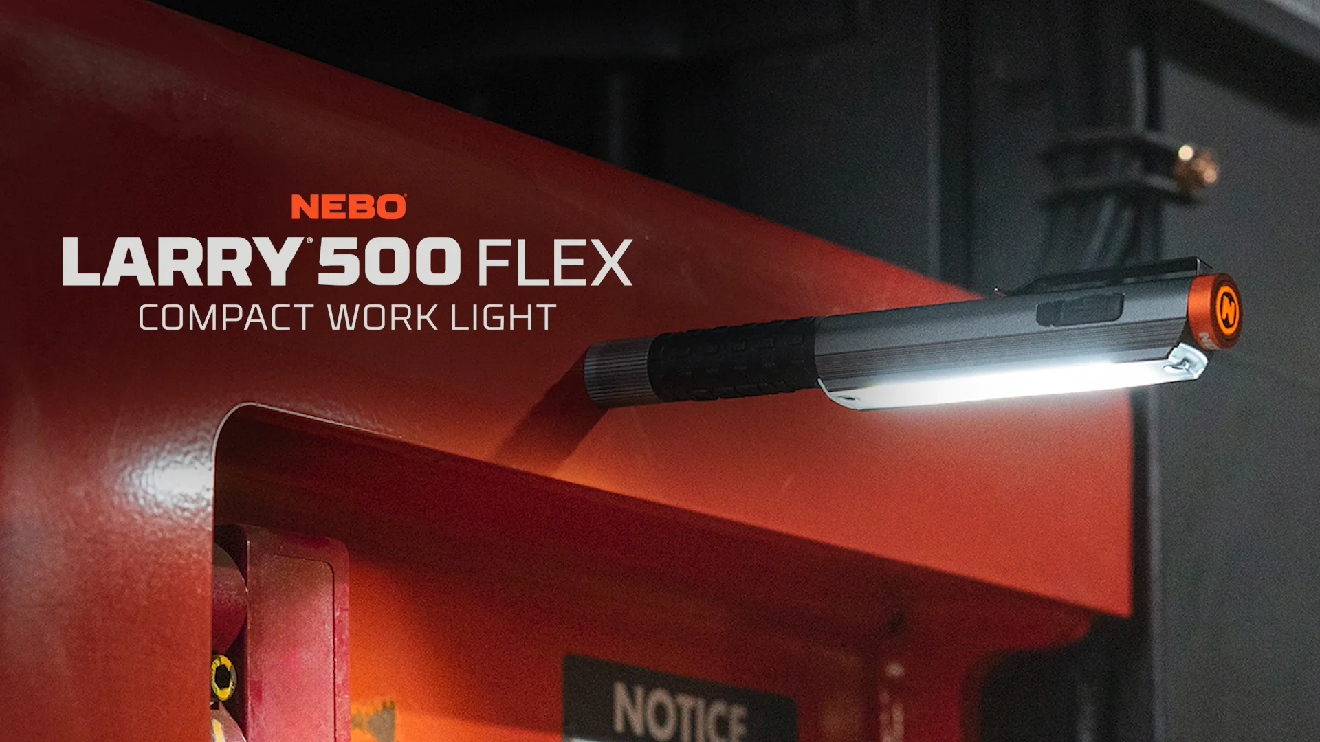 NEBO Larry 500 Flex Compact Work Light (16x9)