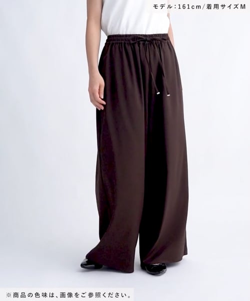 DEVOA パンツ ラミー混 美品 定価59400円 Faliero Sarti マロウ フレアショーツ（ショーツ・パンティ） | Risa Magli（リサマリ