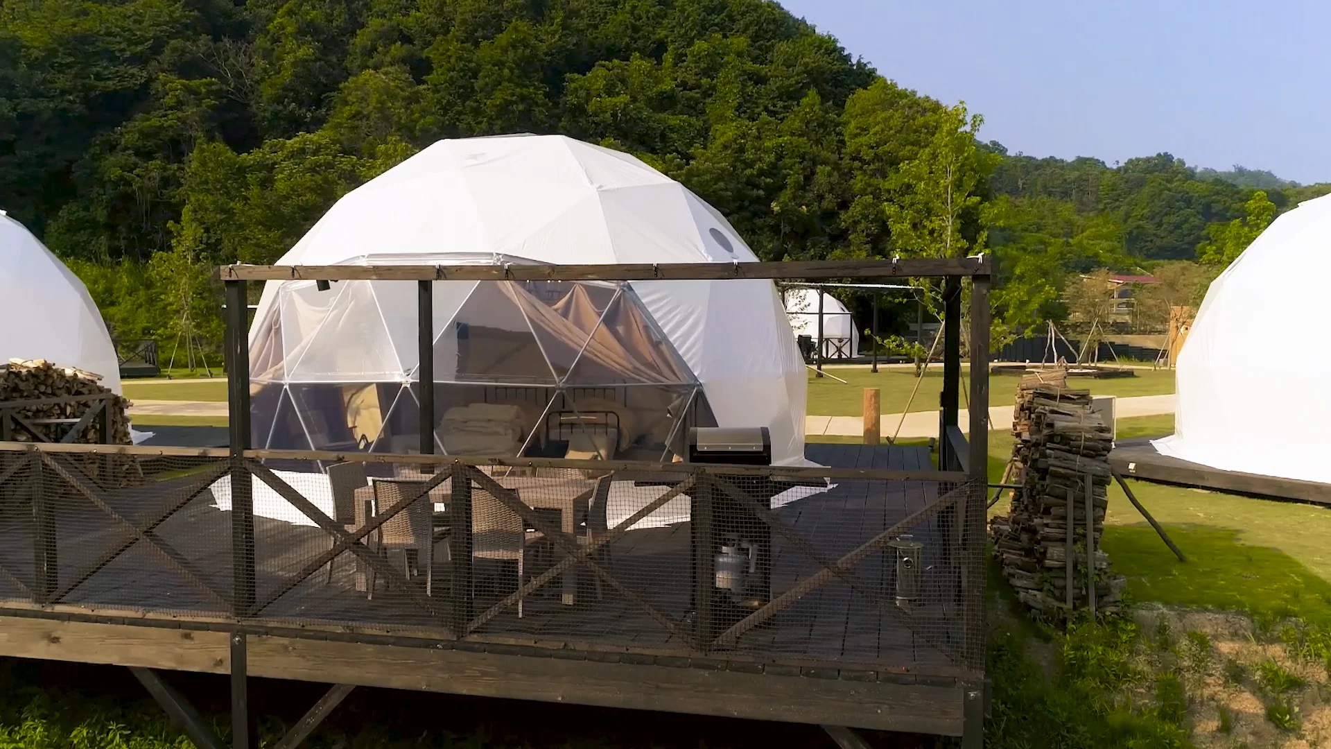 グリーンステージ ツールームドームテント 5~6人用 グリーンステージ