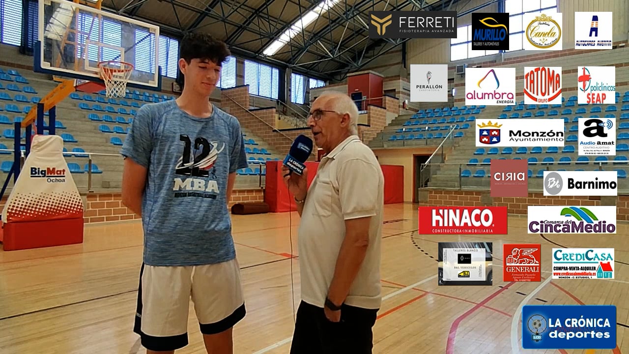 BALONCESTO   ADRIÁ  CARRERA   CAMPUS  MBA ( MONZÓN BASKETBALL  ACADEMY )