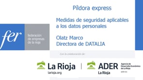 Micropldora express - Medidas de seguridad aplicables a los datos personales