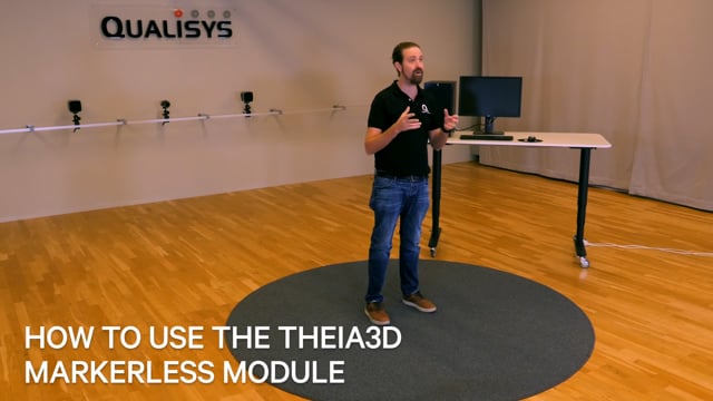 How to use the Theia3D markerless module | Qualisys