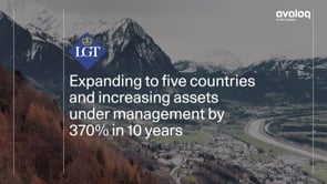 LGT testimonial about Avaloq