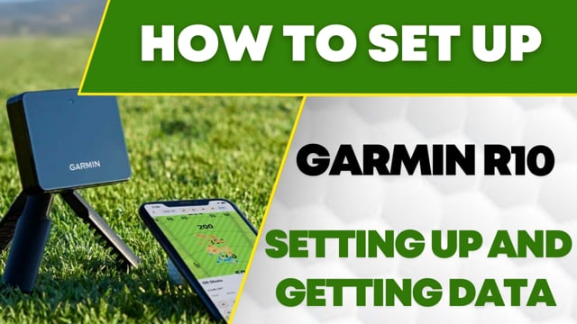 Garmin R10 - Setting Up