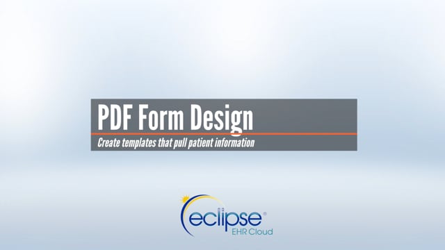 PDF Form Design