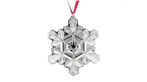 Gorham 2024 Annual Sterling Silver Snowflake Ornament - 55th Edition