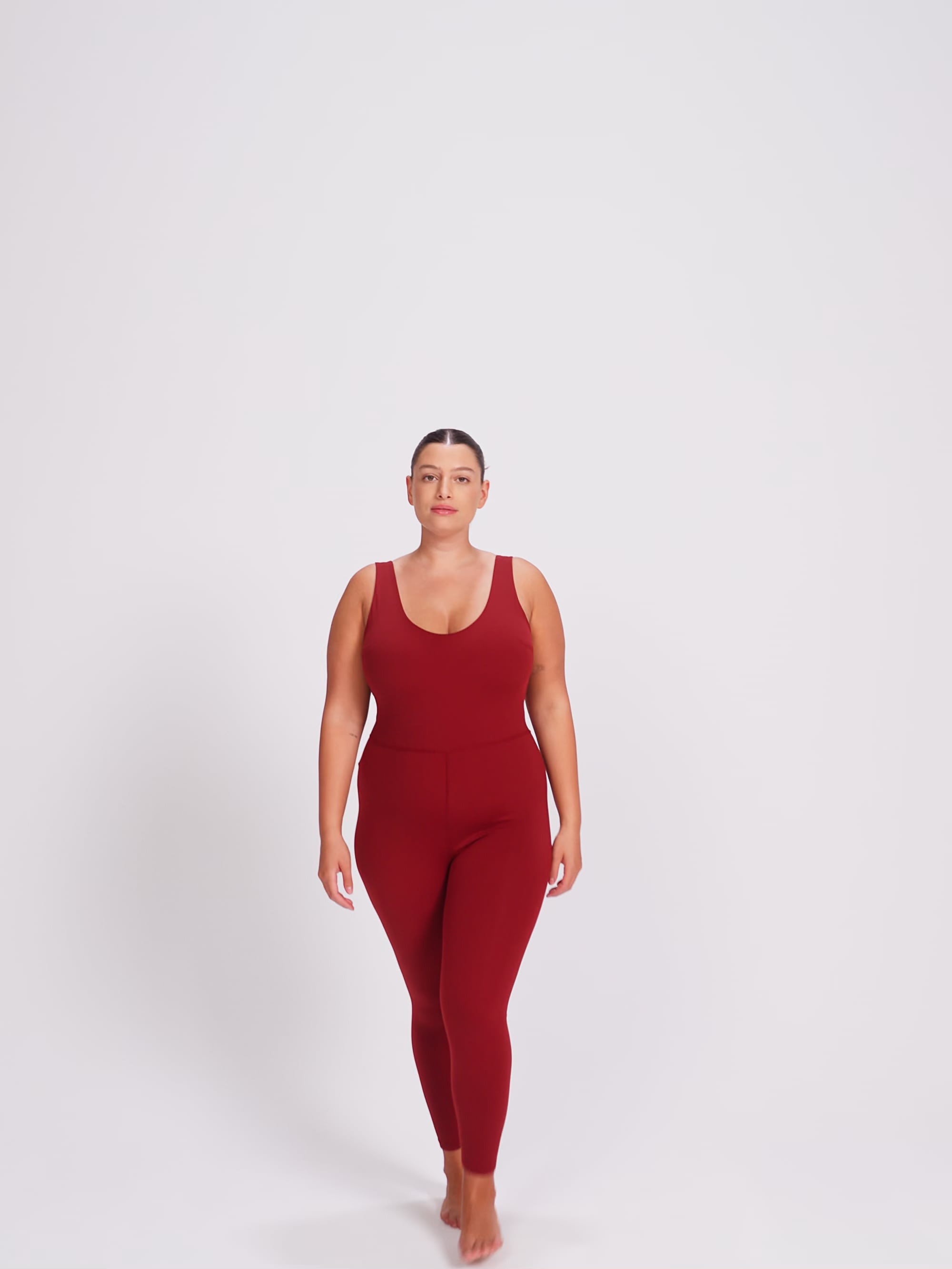 אוברול בגזרה גבוהה אורך 25” מבד ilios