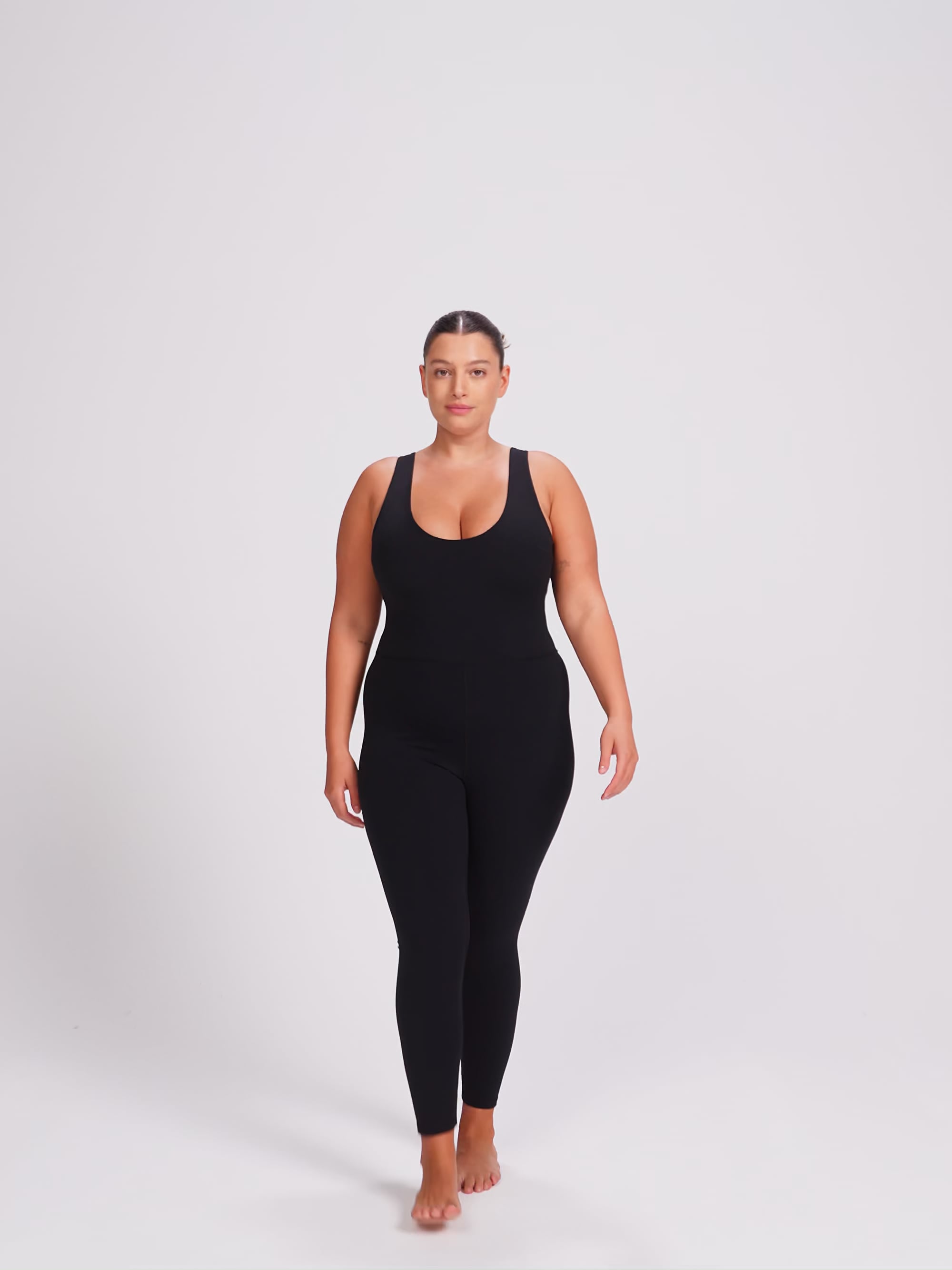 אוברול בגזרה גבוהה אורך ”25 מבד ilios