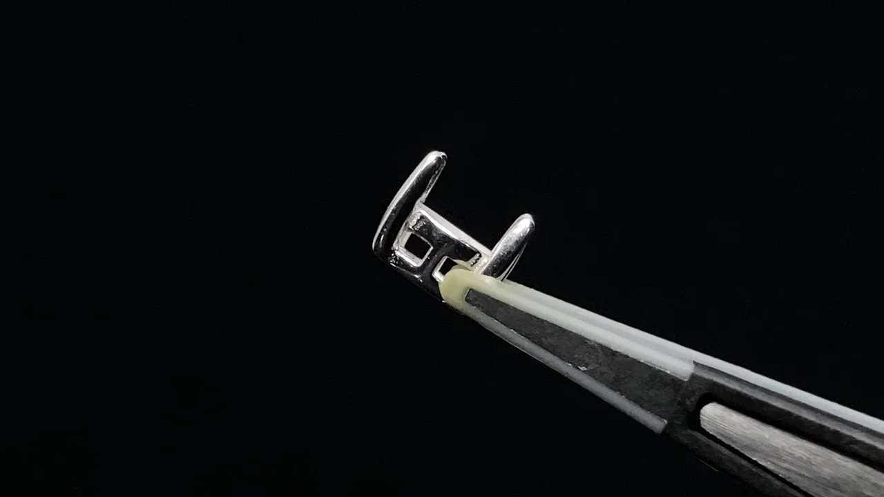 シルバー925 空枠 ラウンドファセットカット6mm 【カン無し】 ロジウム