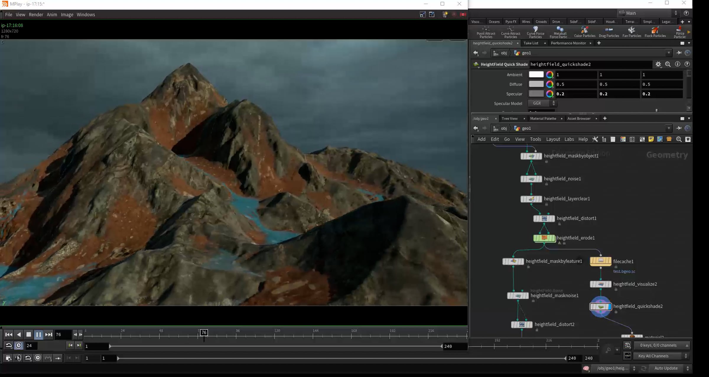 Tuto du Jeudi : créer un terrain sur Houdini avec "Heightfield ...
