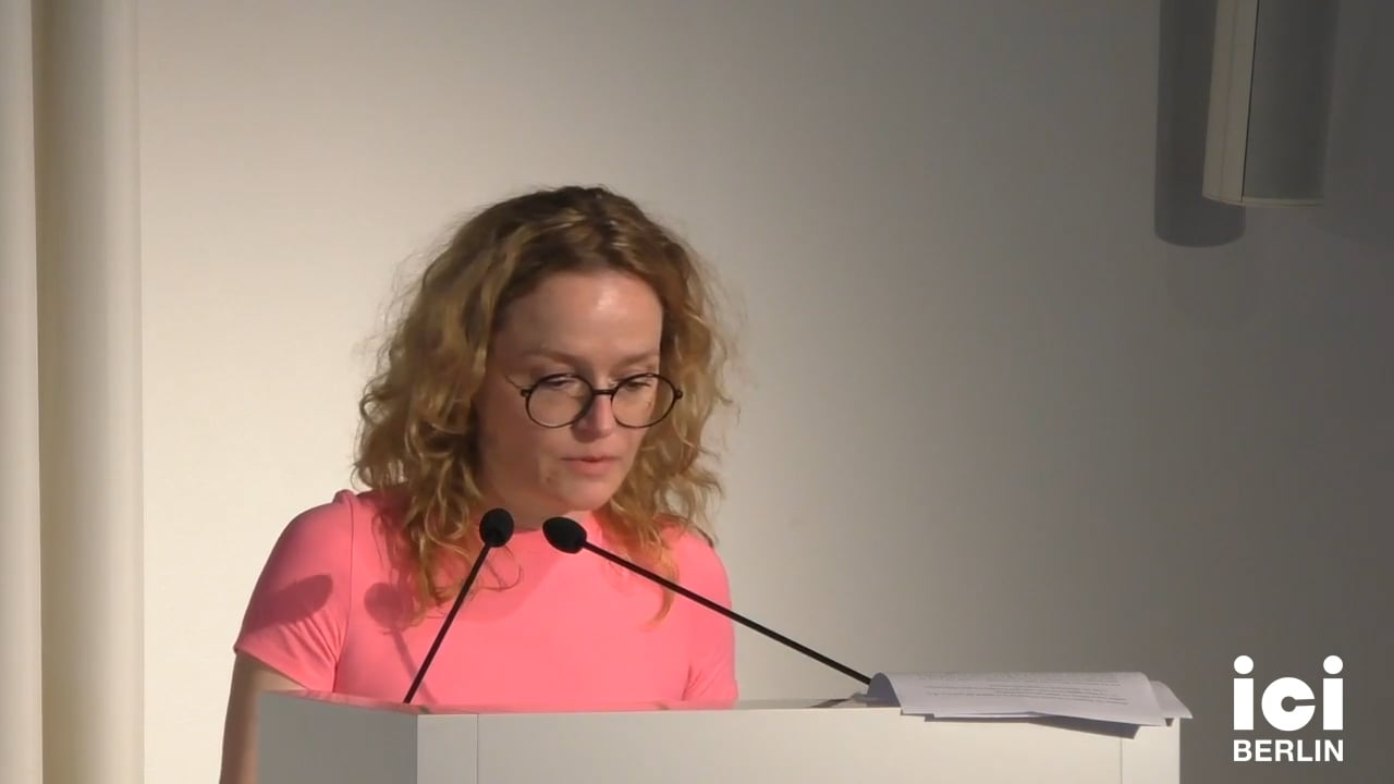 Talk by Estelle Ferrarese