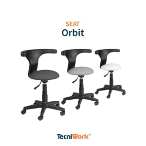 Orbit - Professional chair with swivel backrest