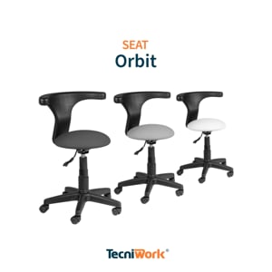 Orbit - Professional chair with swivel backrest