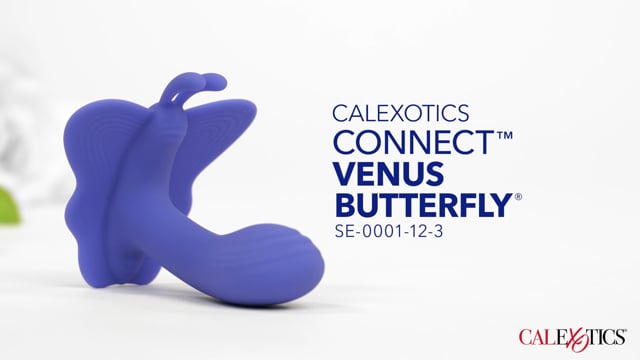 Estimulador Feminino com app CalExotics Connect Venus Butterfly