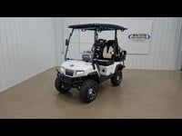 2025 Evolution D5 Maverick 2+2 Lithium Ion Golf Cart, Pearl White