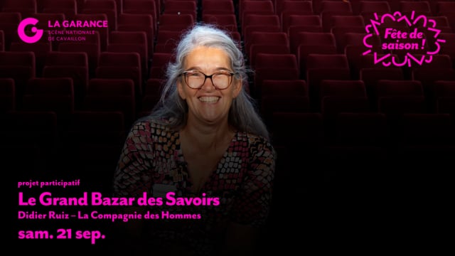 TEASER – Le Grand Bazar des Savoirs expert·e·s